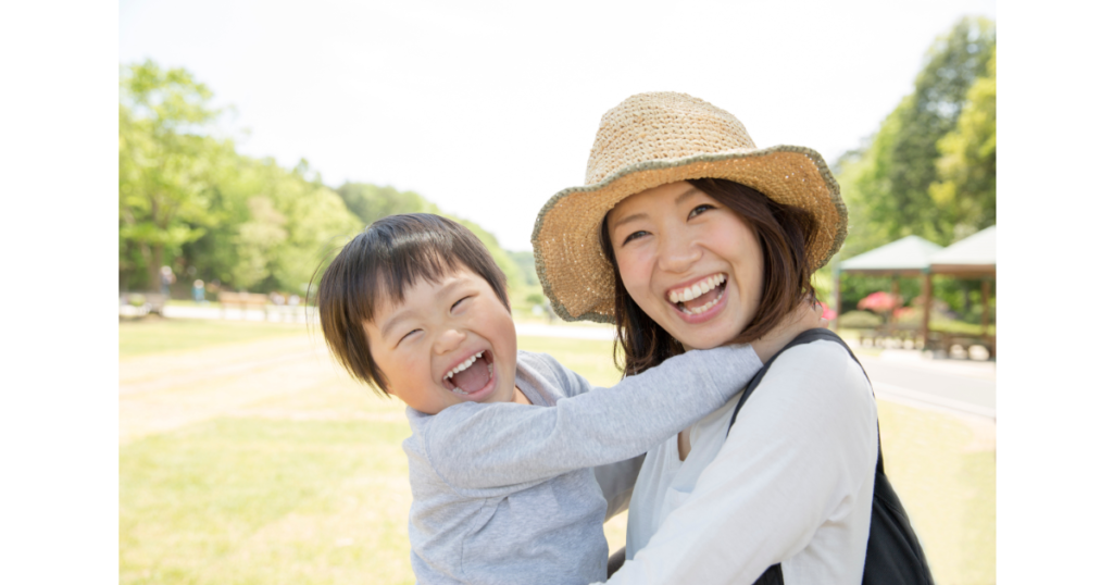 ママが大好きな子ども