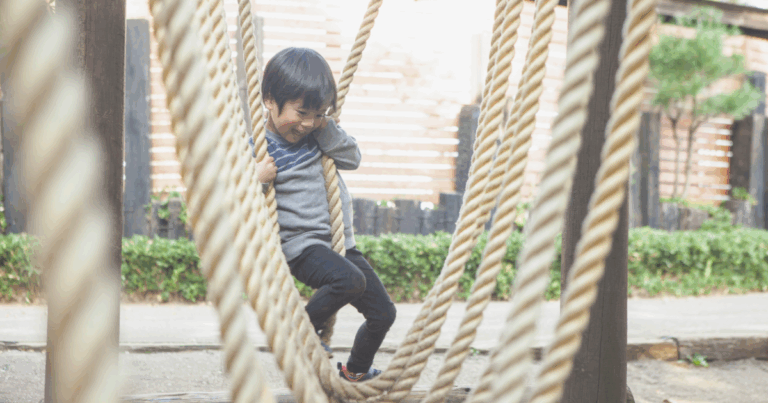 挑戦する子ども