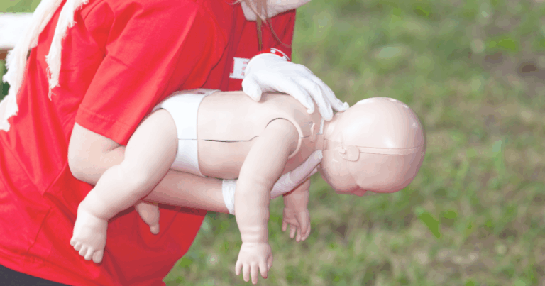 窒息している子どもの対応
