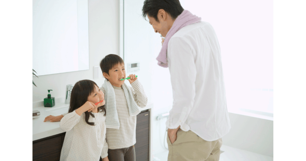 パパの顔色を伺う子どもたち
